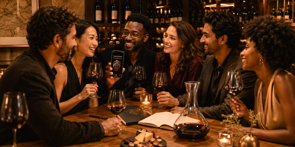 Guests and online wine clubs