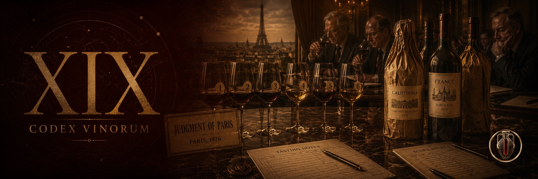 Le Jugement de Paris de 1976 — la dégustation à l'aveugle qui a changé la hiérarchie mondiale du vin