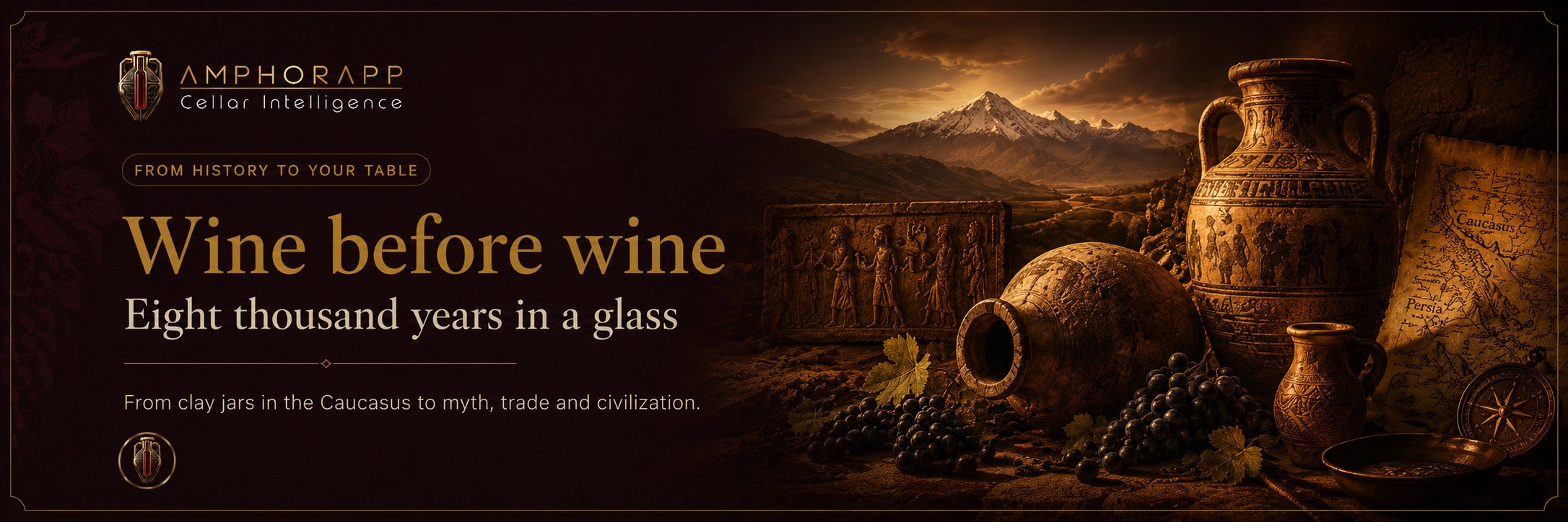 Chronologie illustrée : le vin avant le vin, huit mille ans dans un verre